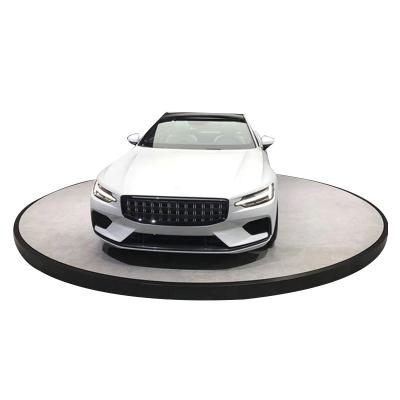 China 360 degree 2ton electric car high tensile steel high strength steel rotating platform for display for sale