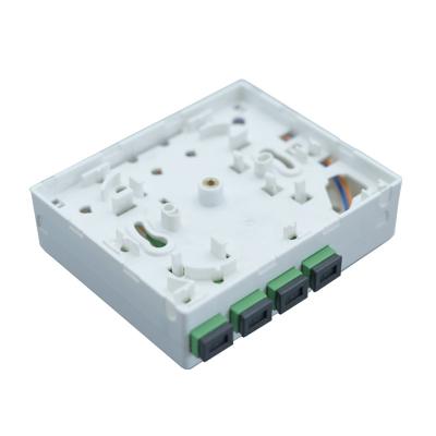 China FTTH FTTxFTTB network hot sales 4 port optical distribution box ftth CTO box for sale