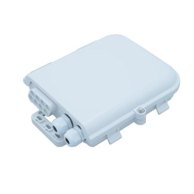 China FTTH FTTxFTTB Network Resistance 2 Inlets 8 Outlets 1x8 Outlets UV Splitter Distribution Box for sale