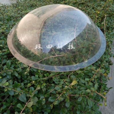 China Other Factory Price Custom Large Vacuum Shaped Clear PC Plastic Lampshade Dome Cover D450mm for sale