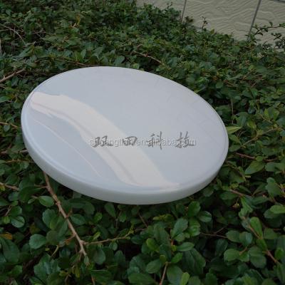 China Other Custom Light Weight Round Plastic LED Lampshade Round-Shape Blister Vacuum Shaped Plastic Plate for sale