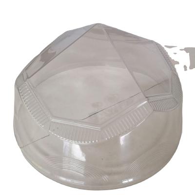 China Other Clear PC Light-guide Diamond Shaped Lampshade #375 For Basement Parking, Exterior PC Lampshade, Big Thick Void Formation for sale