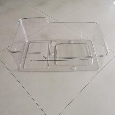 China Custom Made Strong Complicated Plastic Medical Equipment Protective and Balanced Shell Enclosure Large Thick Decoration Clear PC Vacuum Forming Service for sale