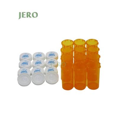 China Top &turn resistant Wholesale Resistant Mini Tube Child Medicine Container Pull Down Vial Plastic Pop Pill Vials for sale