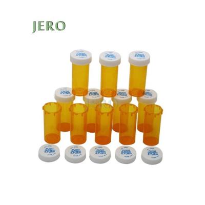 China Tube pop top pull down &turn jar herb container storage stash jar pill box tobacco box plastic vial bottle for sale