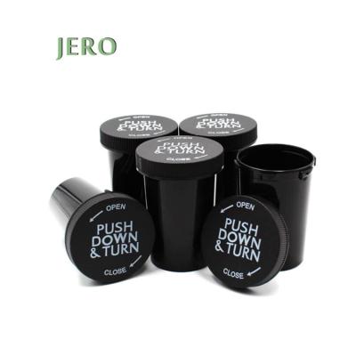 China Top Medical Pill Bottles Child Resistant Hemp Bottle Packing Hemp Bottle Tube Pop Resistant Pill Packaging for sale