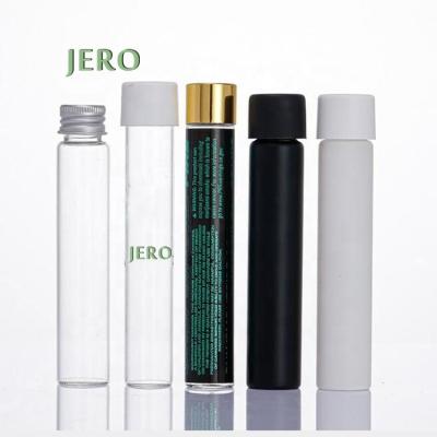 China High Quality Child Resistant Screw Cap Common Tube Pre-Roll Blunt Container With Cap Kids Resistant Pre Roll Cones Container for sale