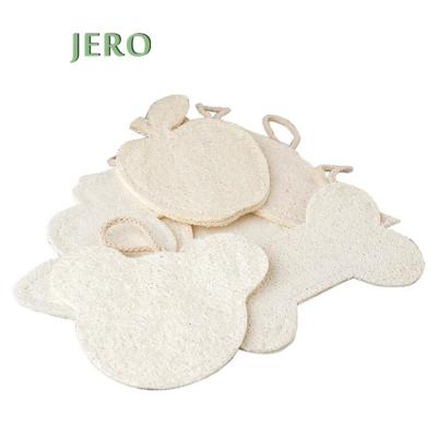 China All Natural 100% Natural Loofah Material Biodegradable Sponge Cute Baby Loofah Bath Loofah for sale