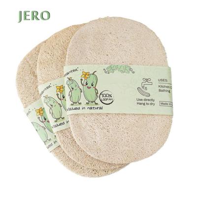 China All Natural 100% Natural Body Polisher Detergent Loofah Exfoliating Shower Sponge Bath Loofah Sponge for sale