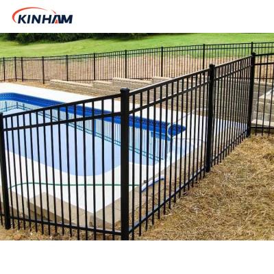 China Easily Assembled Horizontal Aluminum 3D Panels Yard Fence for sale