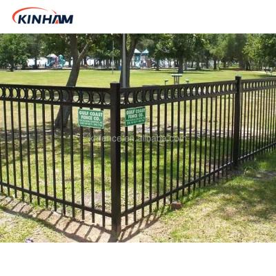 China Easily Assembled Hot Sale Cheap Used Wrought Iron Fence Spearhead Panels For Sale for sale