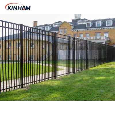 China Cheap Aluminum Exterior Fancy Prices Security Gavanised Steel Fence Easily Assembled Panels for sale