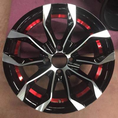 China New Star Luxury Aftermarket Morning Wheel Performance Design 14*5.5 15*7 16*7.25 17*8.25 Hanging Logo Car Alloy Rim Aluminum wheel rims rodas rines for sale