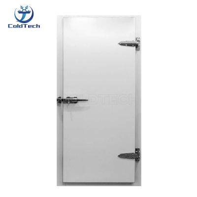 China Hinged Container Cold Room Door With Aluminum Frame Replaced Door Galvanized Steel Hardware For Freezer Room for sale