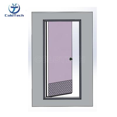 China Weatherproof utility door for cold room with aluminum with cam-lock for cold room storage doors for sale