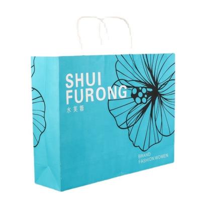 China BIODEGRADABLE repeat with custom blue shopping bag for sale