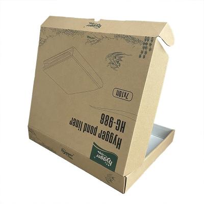 China Recycled Materials Custom Printed Logo Box Kraft Paper Clothing Packaging Box Corrugated Shipping Mailer Gift for sale