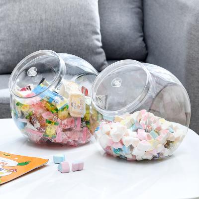 China Freshness Preservation Kitchen 2.3L Oblique Mouth Can Special Shaped Sealed Food Storage Container Set With Lid Candy Jar for sale