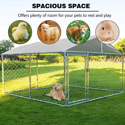 China New Farm 2022 Sustainable Indoor Outdoor Dog Kennel Foldable Pet Cage for sale