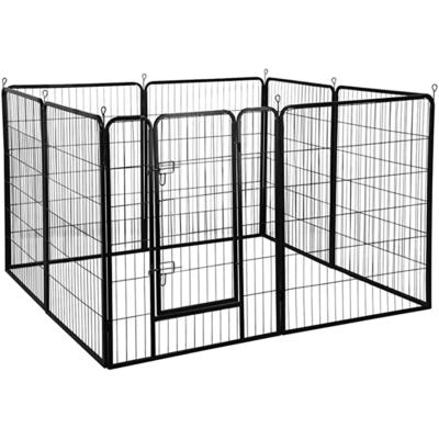 China Wire Dog Barrier Foldable Large Outdoor Breathable Multifunctional Chain Link Barrier For Dogs for sale