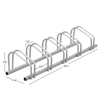 China Cheap public outdoor custom bike scooter stand electric used electric parking rack buckle for sale