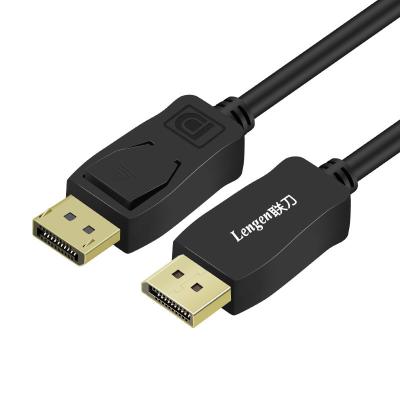 China Lenge1 COMPUTER DP to Converter DisplayPort Male to Female Adapter Computer to Monitor Projector Cable Manufacturer Display Port for sale