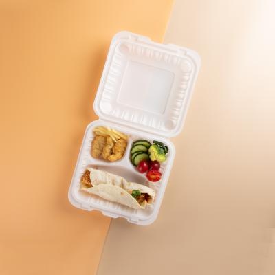 China Disposable Food Packaging Fruit Salad Box Container Plastic Wholesale for sale