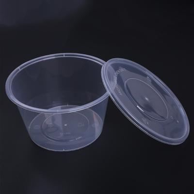 China High Quality Food Translucent Take Away Plastic Food Bowl for sale