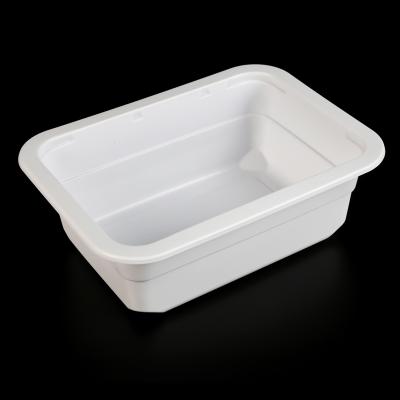 China Freezer Safe 1000ml Meal Prep Food Catering Disposable Plastic Packaging Tray Manufacturer Microwavable for sale