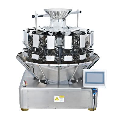 China Mini Weigher 0.5l Bucket Small Weight Multihead Weigher Weight Scale Tea Packaging Machine en venta