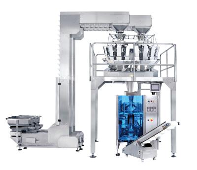 Cina Multi-function One Multihead Weigher Mixing Weighing Packaging System for Weighing Packaging Mixing Products in vendita