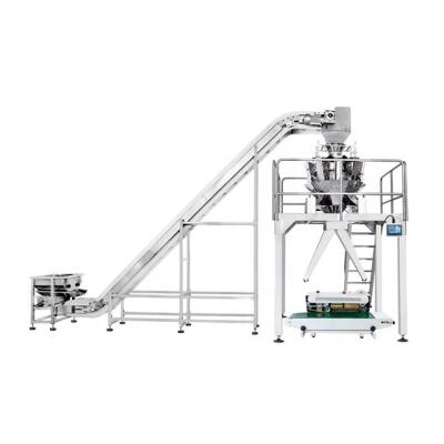 Cina Manual chips packing machine with Inclined conveyor for packaging chips in vendita