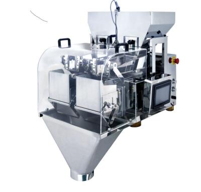 China JW-AX2 Linear Scale 2 Head Linear Weigher Plastic,wood Packaging 50-3000g 30P/M for sale