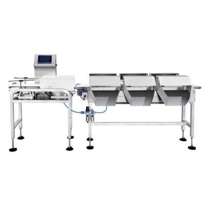 China food package conveyor online multi-level Check Weigher for weighing and sorting materials in agricultural Te koop