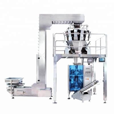 China Kenwei multi-function pet food combination weigher packaging machine for feed processing plant Te koop