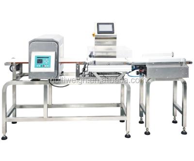 China check weigher and metal detector combination,metal detector for bread for sale