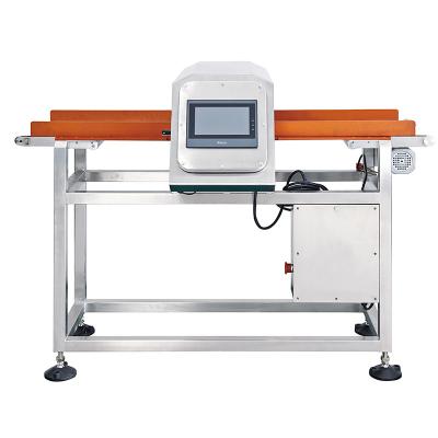 China Horizontal food automatic industrial metal detector for food processing industry for sale