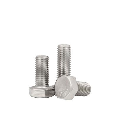 China Stainless Made In China 304/316 Stainless Steel Rust Protection A2 DIN 931 Hexagon Bolt for sale