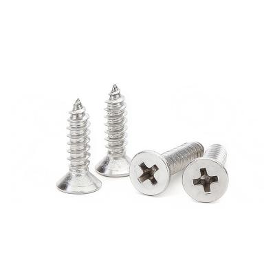 China food & High Quality Beverage Stainless Steel 304 316 Cross Countersunk Head Wood Screw for sale