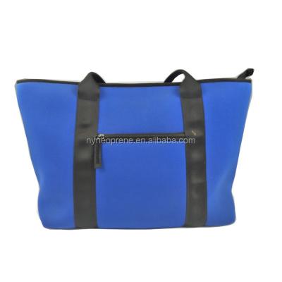 China Large Eco-Friendly Neoprene Tote Bag Mom Diaper Bag For Nursing Mother for sale