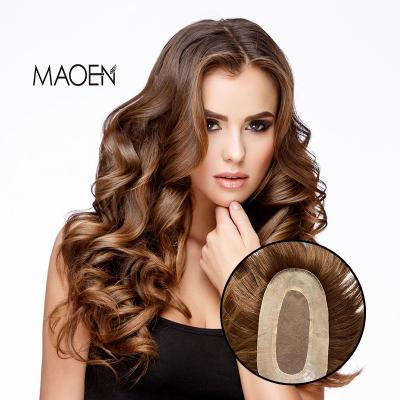 China Body Wave Smoothing and Top Hairpiece Bob Real Human Hair Wigs Black Straight Soft Moving Lady Mono and Poly for sale