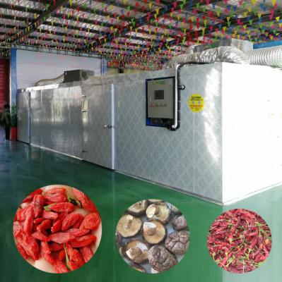 China food & Beverage Factory Automatic Multilayer Fruit And Vegetable Tunnel Food Dryer Oven Machine for sale