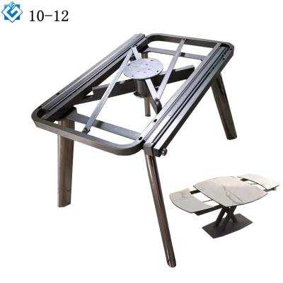 China Modern Space Saving Furniture Hardware Expanding Dining Table Stretch Rotation Extend Table Top Mechanism for sale