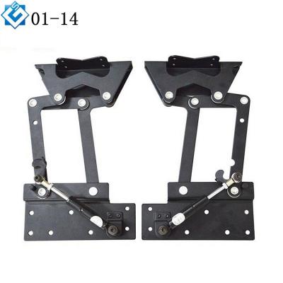 China Modern Furniture Soft Narrow Set Hardware Lift Top Coffee Table Hinges Table Extension Mechanism for sale