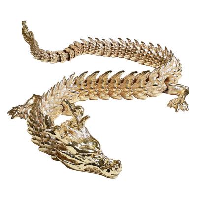 China MJF SLS SLM Serviço de Impressão 3D Metal Articulando o Modelo 3D Dragon à venda