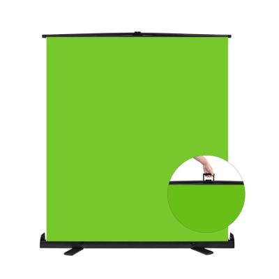 China Folding Background Hot Slae Canvas Professional Folding Green Screen Stand Video Green Screen for sale