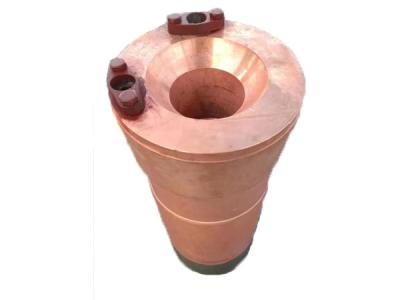 China 850 Iron Blast Furnace Tuyere Cooler Copper Stave Launder for sale