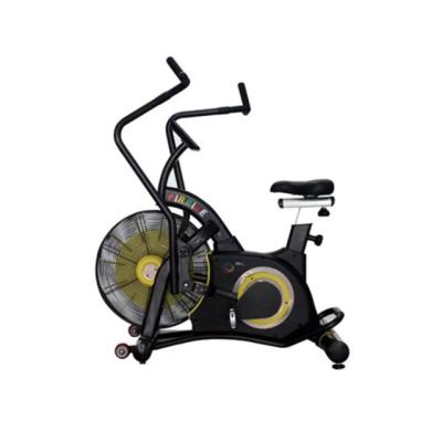 China Manufacturer Supplier Fitness Fan Adjustable Exercise Air Bike For Cardio Exercise Bike Retraining Spinning Bicycle Training for sale