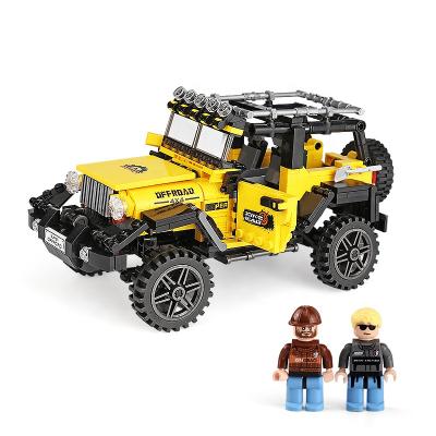 China ABS Xingbao 03024 super creative technology car off-road vehicle child construction toy for sale