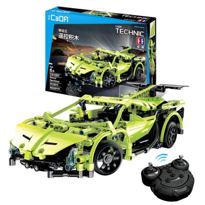 China Eco-friendly Material Hot Selling Plastic Cars Building Block Remote Control Toys For Children Wholesale Building Toys for sale